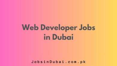 Web Developer Jobs in Dubai