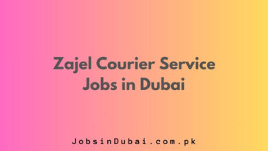 Zajel Courier Service Jobs in Dubai