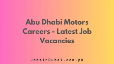 Abu Dhabi Motors Careers