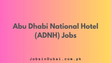 Abu Dhabi National Hotel (ADNH) Jobs