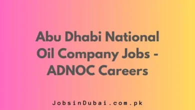 Abu Dhabi National Oil Company Jobs