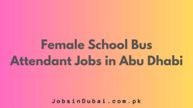 Female School Bus Attendant Jobs in Abu Dhabi