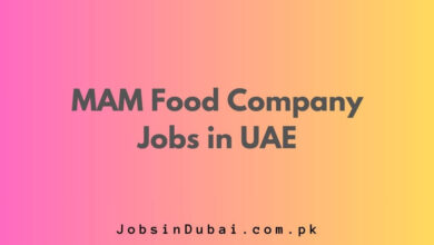 MAM Food Company Jobs in UAE