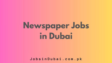 Newspaper Jobs in Dubai