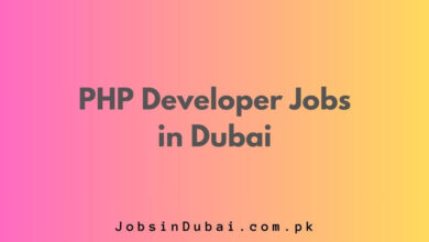 PHP Developer Jobs in Dubai