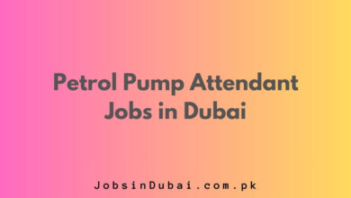 Petrol Pump Attendant Jobs in Dubai