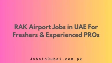 RAK Airport Jobs in UAE