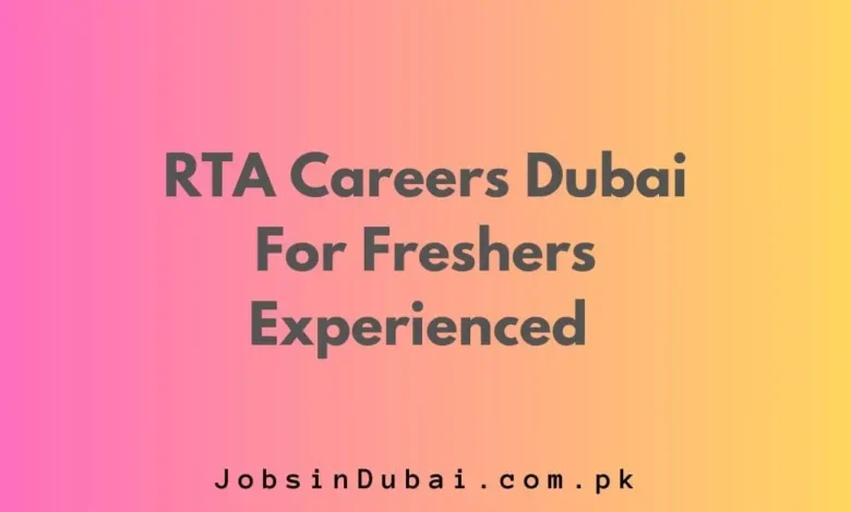 RTA Careers Dubai