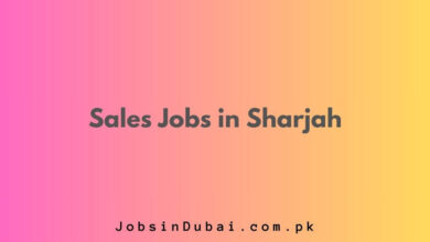 Sales Jobs in Sharjah