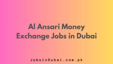 Al Ansari Money Exchange Jobs in Dubai