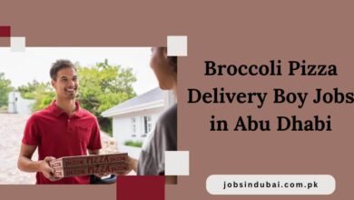 Broccoli Pizza Delivery Boy Jobs in Abu Dhabi