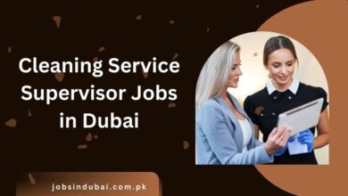 Cleaning Service Supervisor Jobs in Dubai