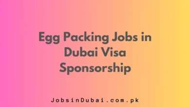 Egg Packing Jobs in Dubai