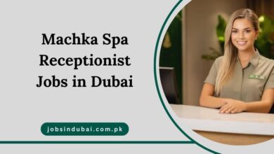 Machka Spa Receptionist Jobs in Dubai