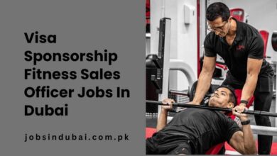 Visa Sponsorship Fitness Sales Officer Jobs In Dubai