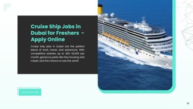 Cruise Ship Jobs in Dubai